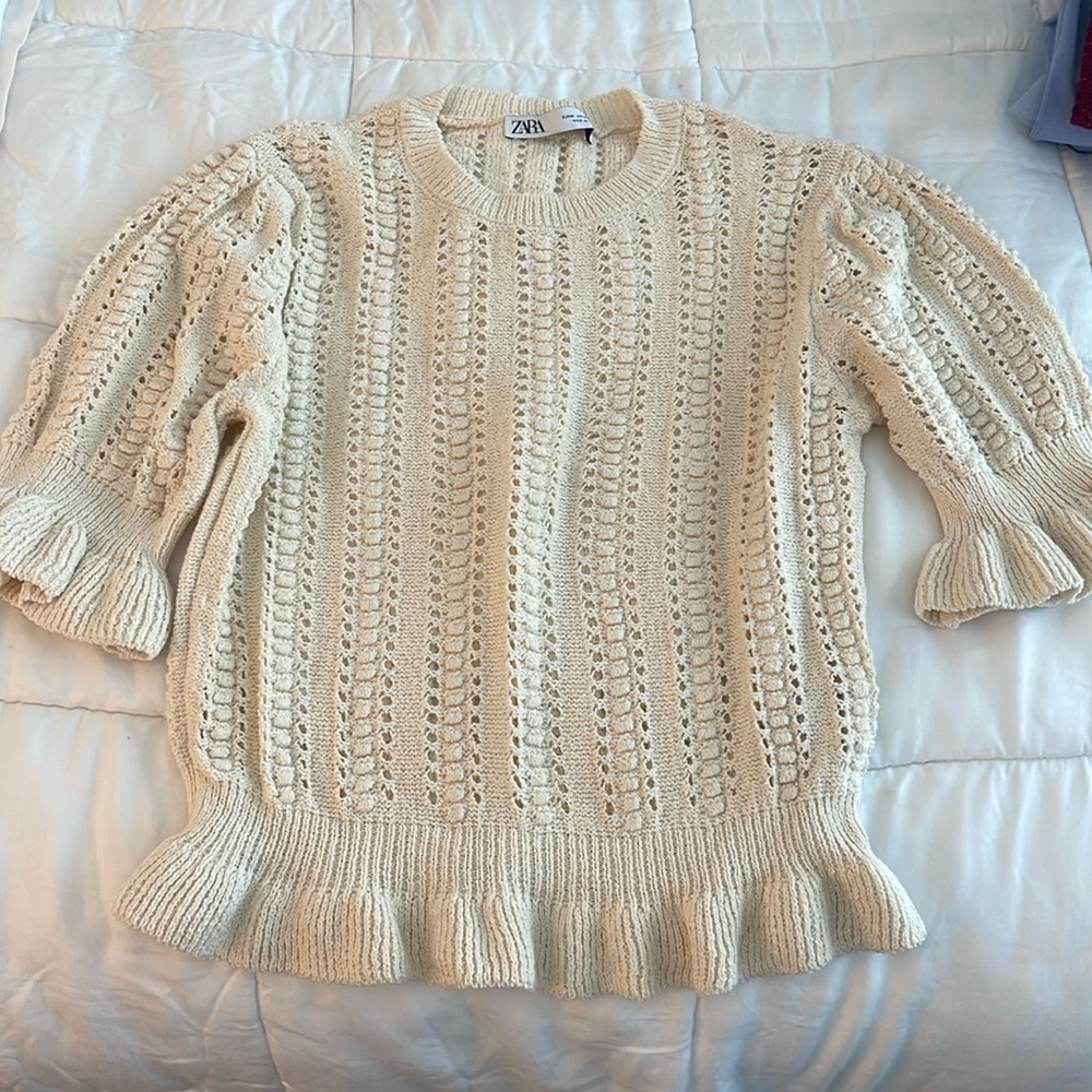 Zara knit top